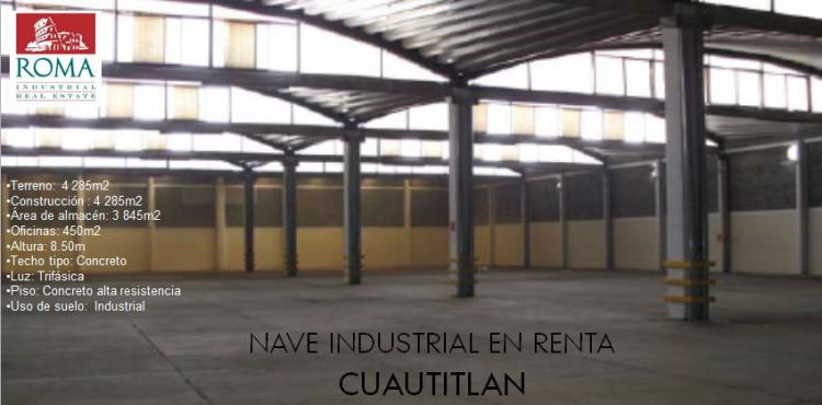 Foto Bodega en Renta en Cuautitln, Mexico - $ 300.000 - BOR102394 - BienesOnLine