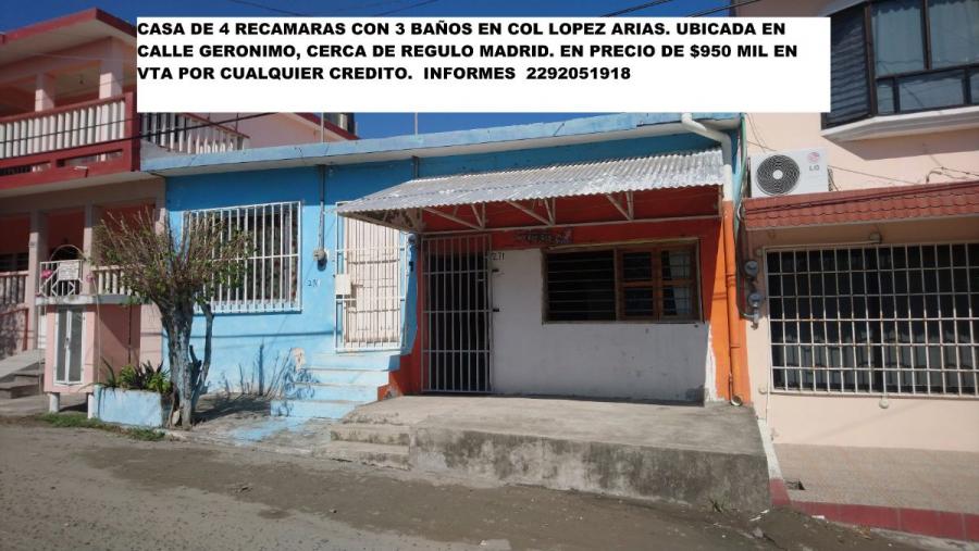 Foto Casa en Venta en fernando lopez arias, Veracruz, Veracruz - $ 950.000 - CAV276855 - BienesOnLine