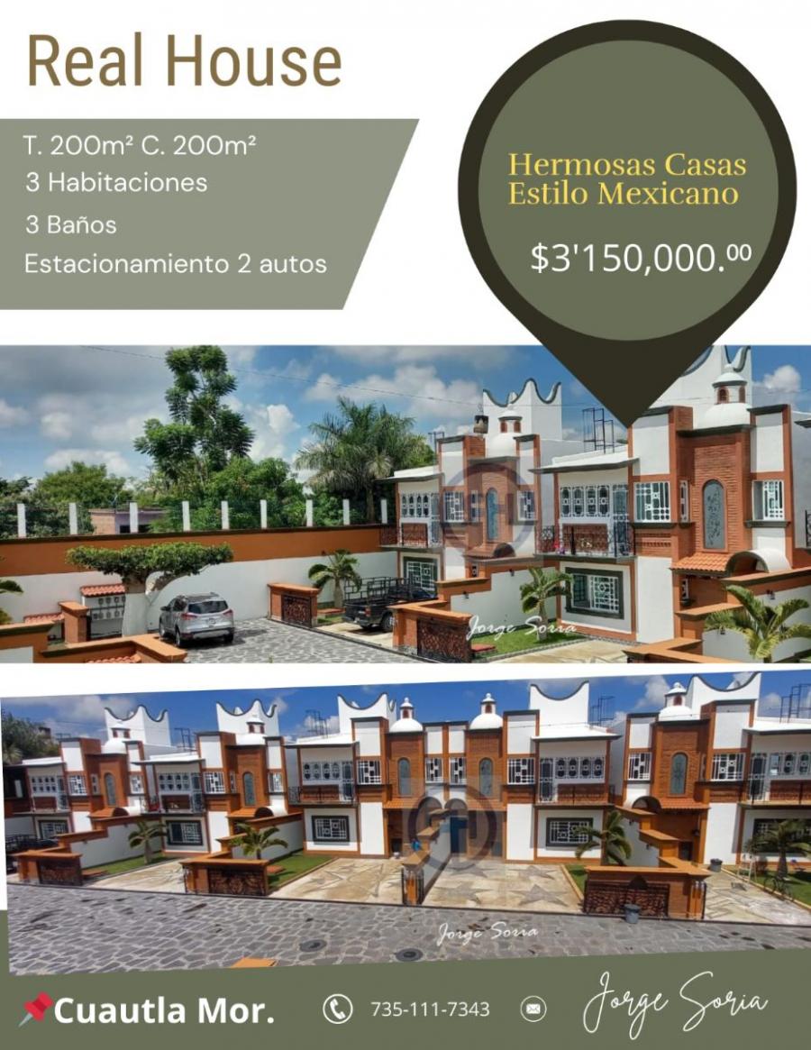 Foto Casa en Venta en Cuautla, Morelos - $ 3.150.000 - CAV347129 - BienesOnLine