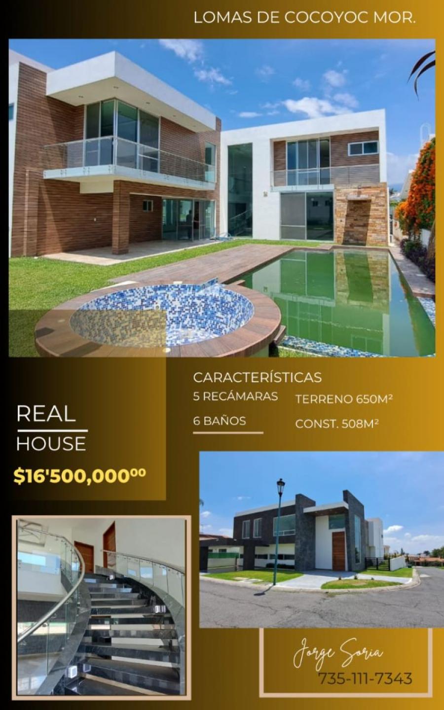 Foto Casa en Venta en Atlatlahucan, Morelos - $ 16.500.000 - CAV347166 - BienesOnLine