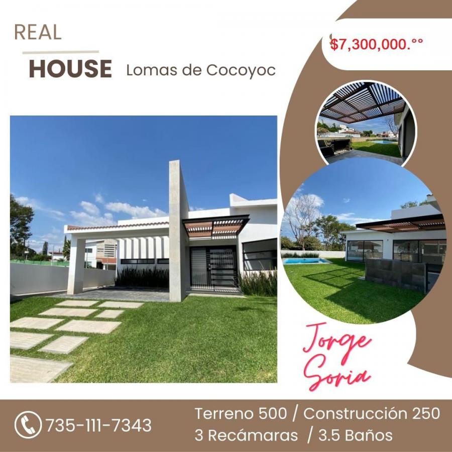 Foto Casa en Venta en Atlatlahucan, Morelos - $ 7.300.000 - CAV347232 - BienesOnLine