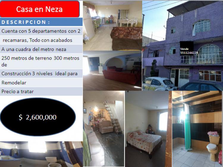 Foto Casa en Venta en Vergel de Guadalupe, Ciudad Nezahualcyotl, Mexico - $ 1.700.000 - CAV226271 - BienesOnLine