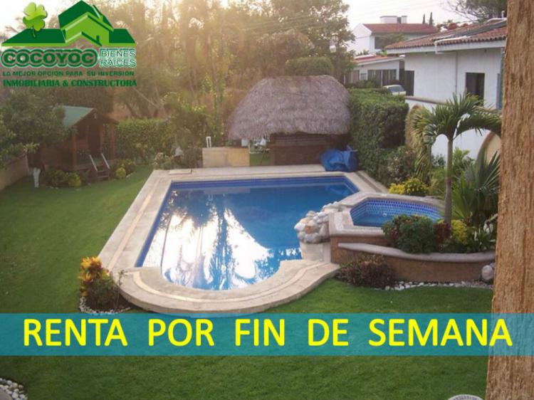 Foto Casa en Renta por Temporada en Lomas de Cocoyoc, Fraccionamiento Lomas de Cocoyoc, Morelos - $ 4.500 - CA198921 - BienesOnLine