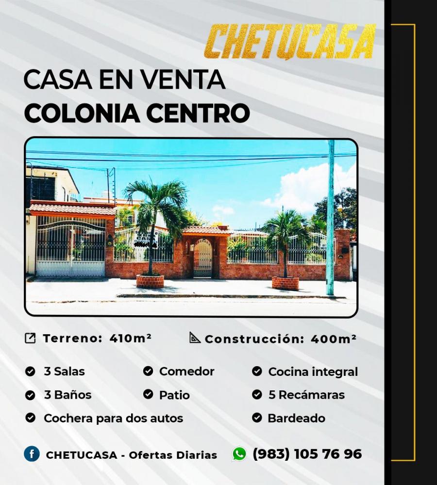 Foto Casa en Venta en Colonia Centro, Chetumal, Quintana Roo - CAV311467 - BienesOnLine