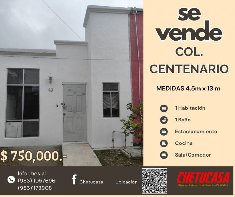 Foto Casa en Venta en Centenario, Chetumal, Quintana Roo - $ 750.000 - CAV363200 - BienesOnLine
