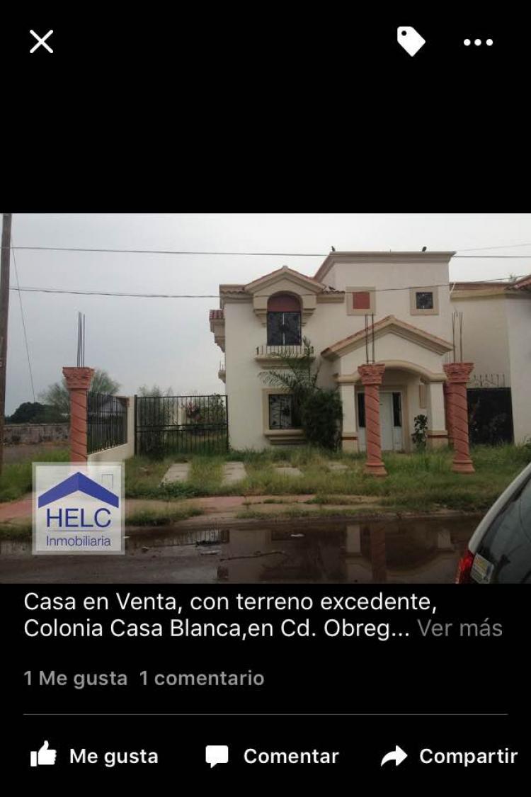 Foto Casa en Venta en CASA BLANCA, Ciudad Obregn, Sonora - $ 1.350.000 - CAV141897 - BienesOnLine