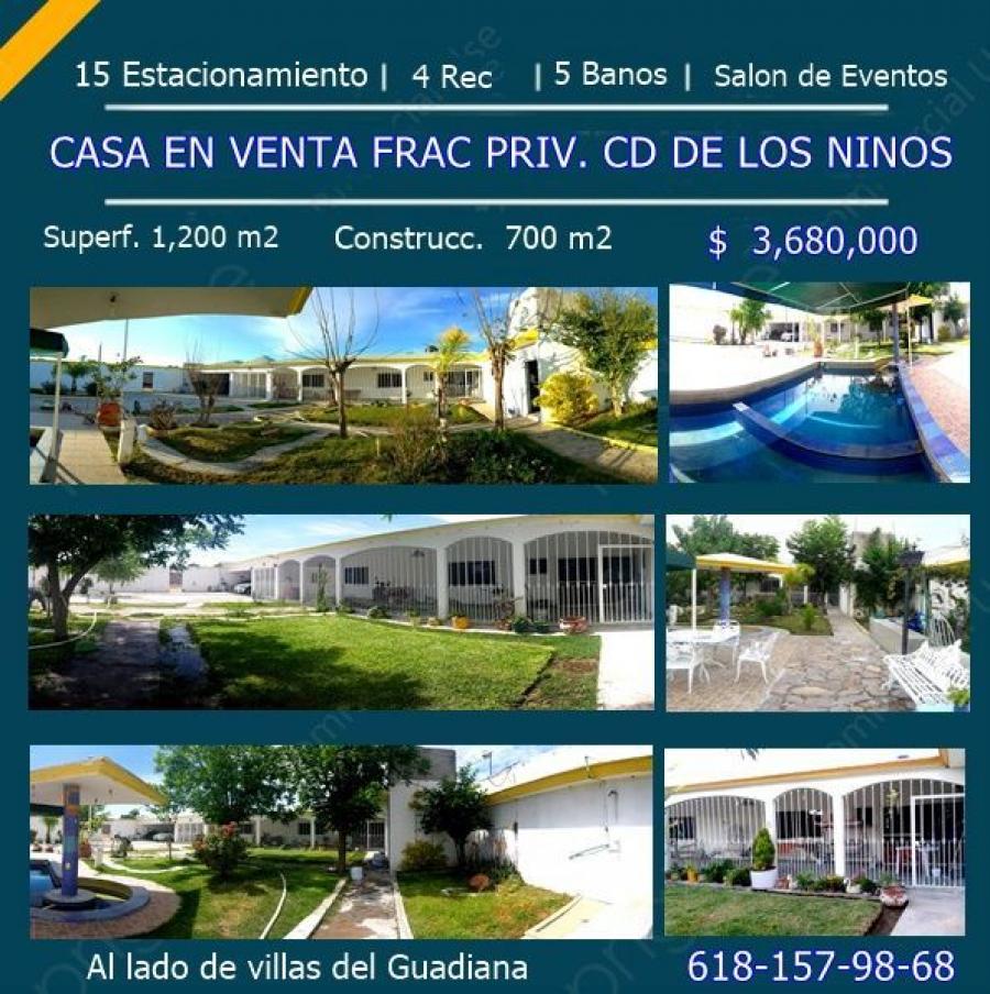 Foto Casa en Venta en CD de los Nios, Victoria de Durango, Durango - $ 3.680.000 - CAV269436 - BienesOnLine