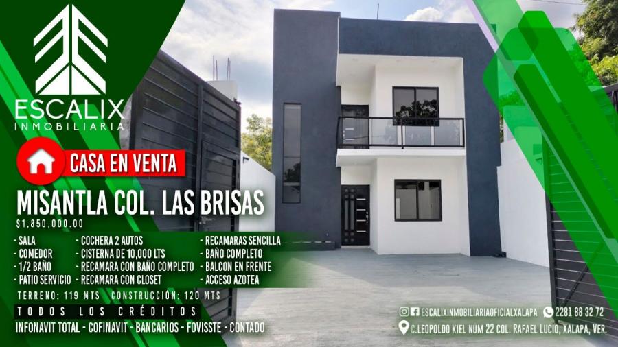 Foto Casa en Venta en LAS BRISAS, Misantla, Veracruz - $ 1.600.000 - CAV348747 - BienesOnLine