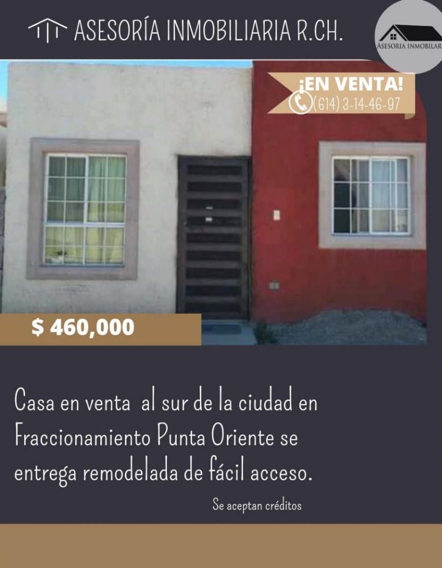 Foto Casa en Venta en Punta Oriente, Chihuahua, Chihuahua - $ 460.000 - CAV332651 - BienesOnLine