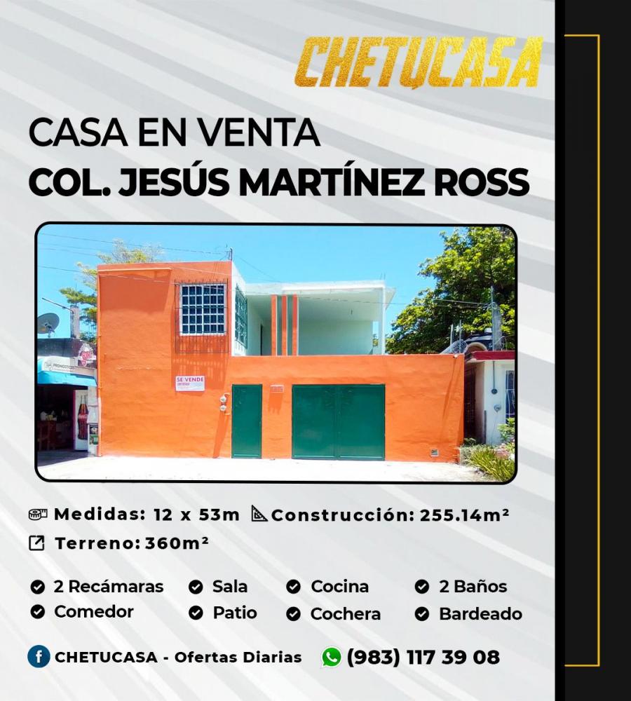 Foto Casa en Venta en Jess Martnez Ross, Othn P. Blanco, Quintana Roo - $ 2.500.000 - CAV311393 - BienesOnLine