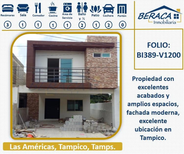 Foto Casa en Venta en LAS AMRICAS, Tampico, Tamaulipas - $ 1.200.000 - CAV215168 - BienesOnLine