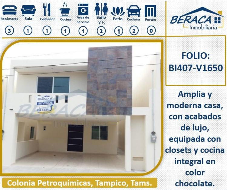 Foto Casa en Venta en PETROQUMICAS, Ciudad Madero, Tamaulipas - $ 1.700.000 - CAV215153 - BienesOnLine