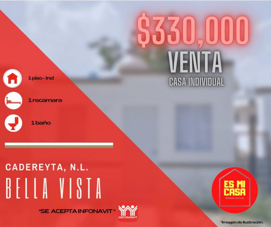Foto Casa en Venta en BELLA VISTA, Cadereyta Jimnez, Nuevo Leon - $ 330.000 - CAV315976 - BienesOnLine