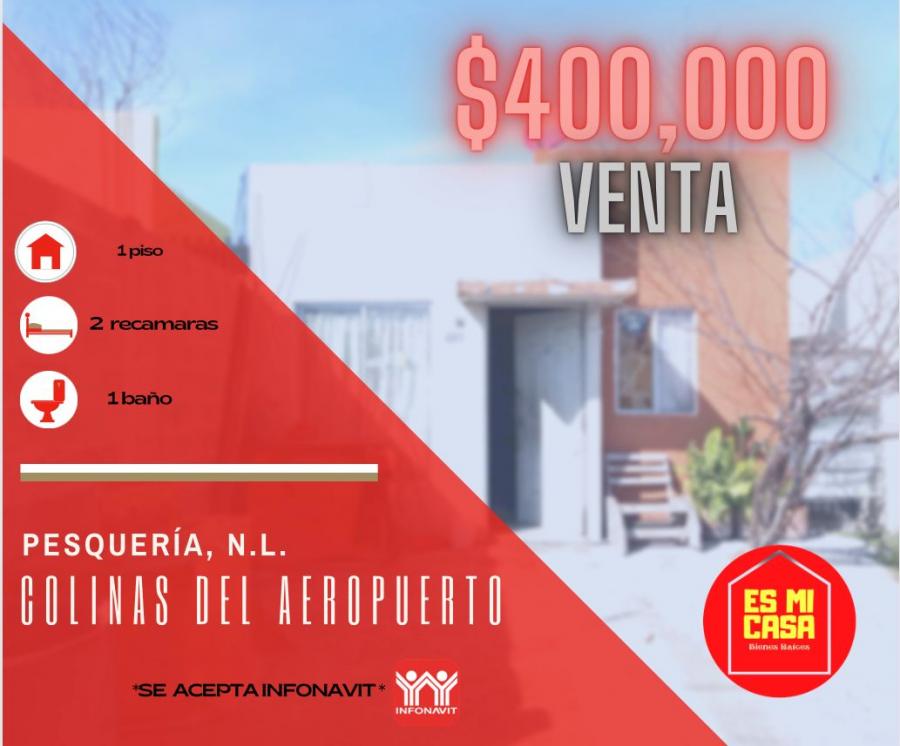 Foto Casa en Venta en colinas del aeropuerto, Pesquera, Nuevo Leon - $ 400.000 - CAV315973 - BienesOnLine