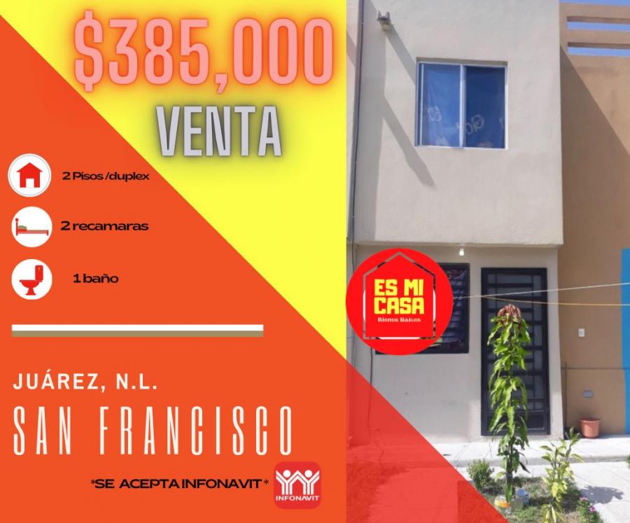 Foto Casa en Venta en SAN FRANCISCO, Ciudad Benito Jurez, Nuevo Leon - $ 385.000 - CAV315969 - BienesOnLine
