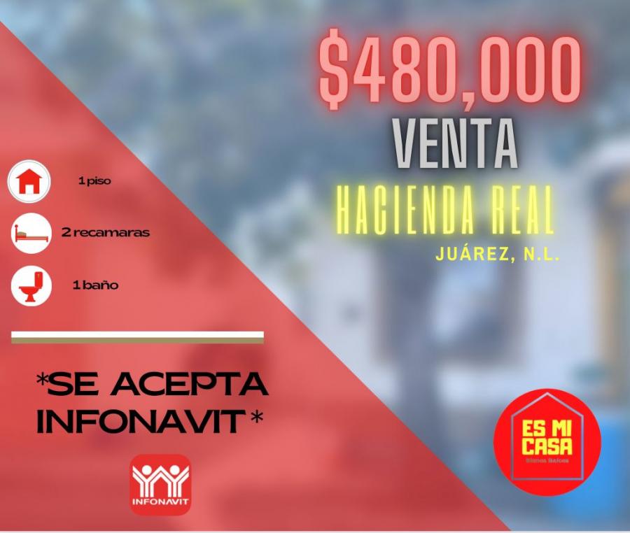 Foto Casa en Venta en HACIENDA REAL, Ciudad Benito Jurez, Nuevo Leon - $ 480.000 - CAV316107 - BienesOnLine