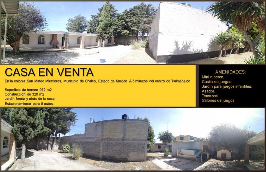 Foto Casa en Venta en SAN MATEO TEZOQUIPAN MIRAFLORES, San Mateo Tezoquipan, Mexico - $ 2.200.000 - CAV250209 - BienesOnLine