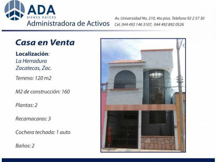 Foto Casa en Venta en La Herradura, Zacatecas, Zacatecas - $ 950.000 - CAV104104 - BienesOnLine