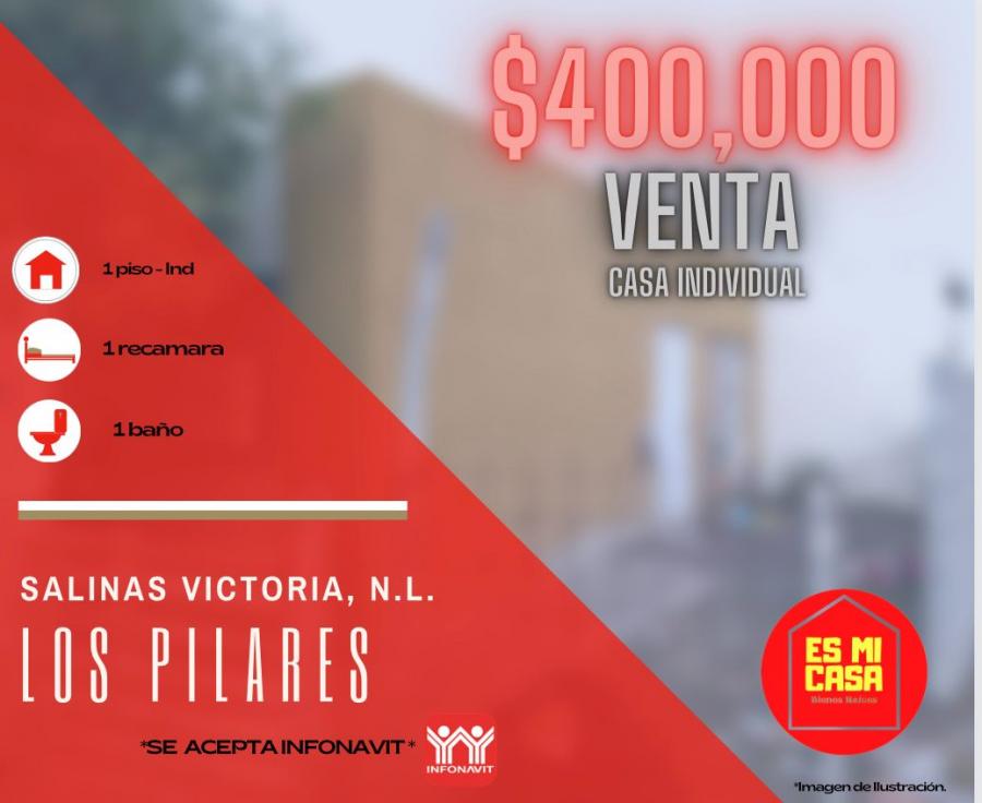 Foto Casa en Venta en los pilares, Salinas Victoria, Nuevo Leon - $ 400.000 - CAV315974 - BienesOnLine