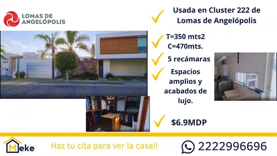 Foto Casa en Venta en lomas de angelopolis, Puebla, Puebla - $ 6.900.000 - CAV343253 - BienesOnLine