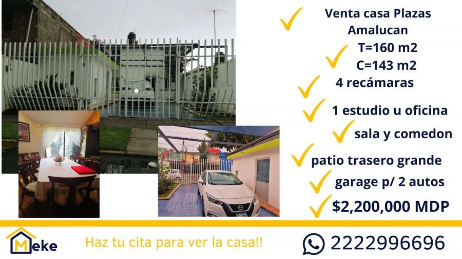 Foto Casa en Venta en amalucan, Puebla, Puebla - $ 2.200.000 - CAV343606 - BienesOnLine