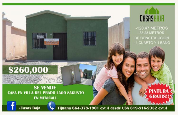 Foto Casa en Venta en Villa del prado sagunto, Mexicali, Baja California - $ 260.000 - CAV189913 - BienesOnLine