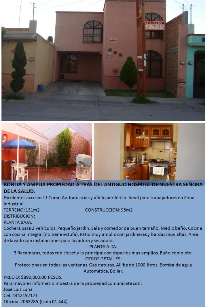 Foto Casa en Venta en El Espaol, San Luis Potos, San Luis Potosi - $ 890.000 - CAV45242 - BienesOnLine