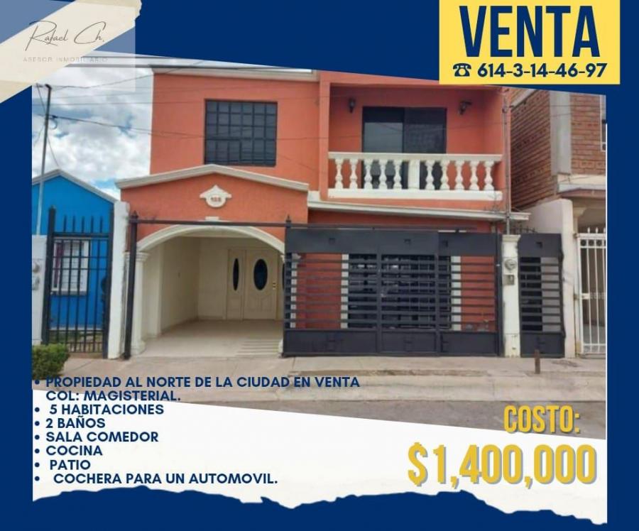 Foto Casa en Venta en Magisterial, Chihuahua, Chihuahua - $ 1.400.000 - CAV333011 - BienesOnLine