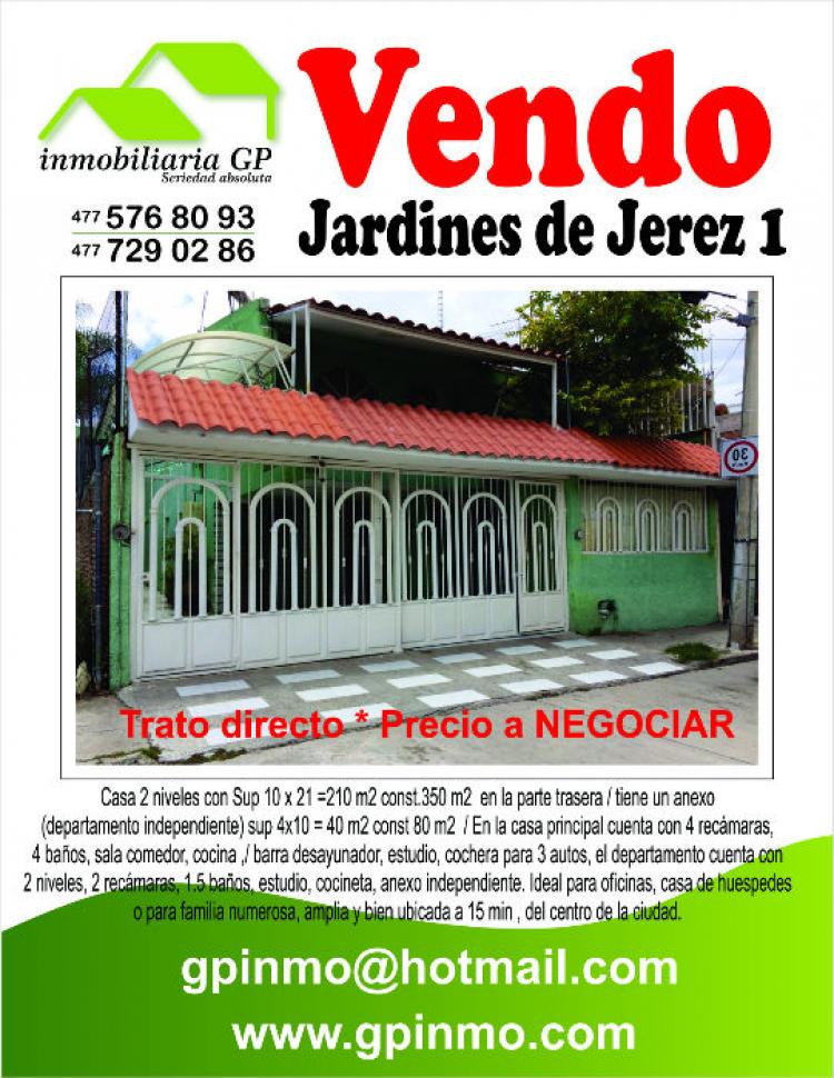 Foto Casa en Venta en Jardines de Jerez I Secc, Len de los Aldama, Guanajuato - $ 1.800.000 - CAV199252 - BienesOnLine