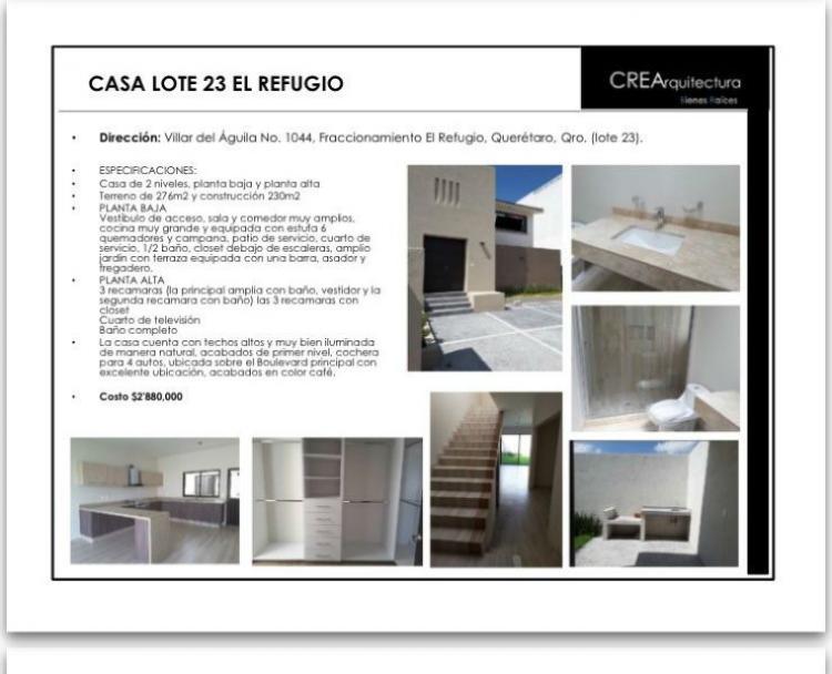 Foto Casa en Venta en el refugio, Tequisquiapan, Queretaro Arteaga - $ 2.880.000 - CAV178937 - BienesOnLine
