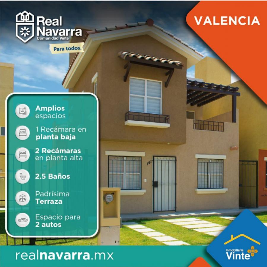 Casa en Venta en Fraccionamiento Real Navarra, Zempoala, Hidalgo - $   - CAV280200 - BienesOnLine