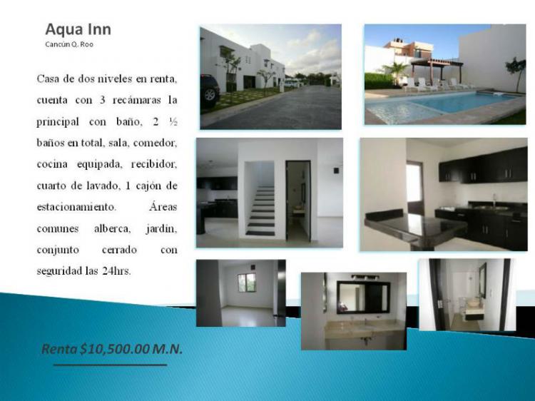 Foto Casa en Renta en Cancn, Quintana Roo - $ 10.500 - CAR77614 - BienesOnLine
