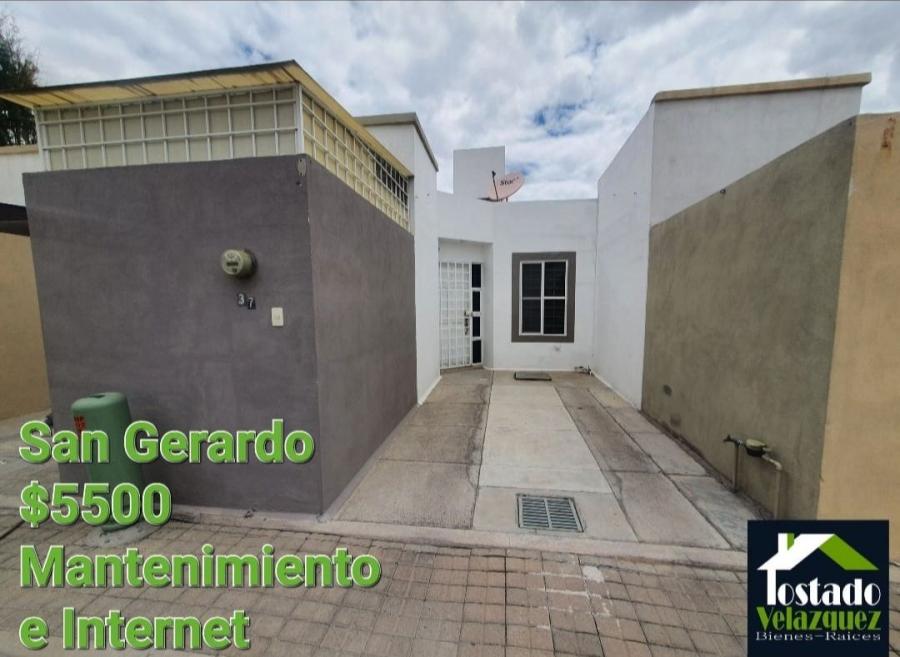 Foto Casa en Renta en San Gerardo, Aguascalientes, Aguascalientes - $ 5.500 - CAR352614 - BienesOnLine