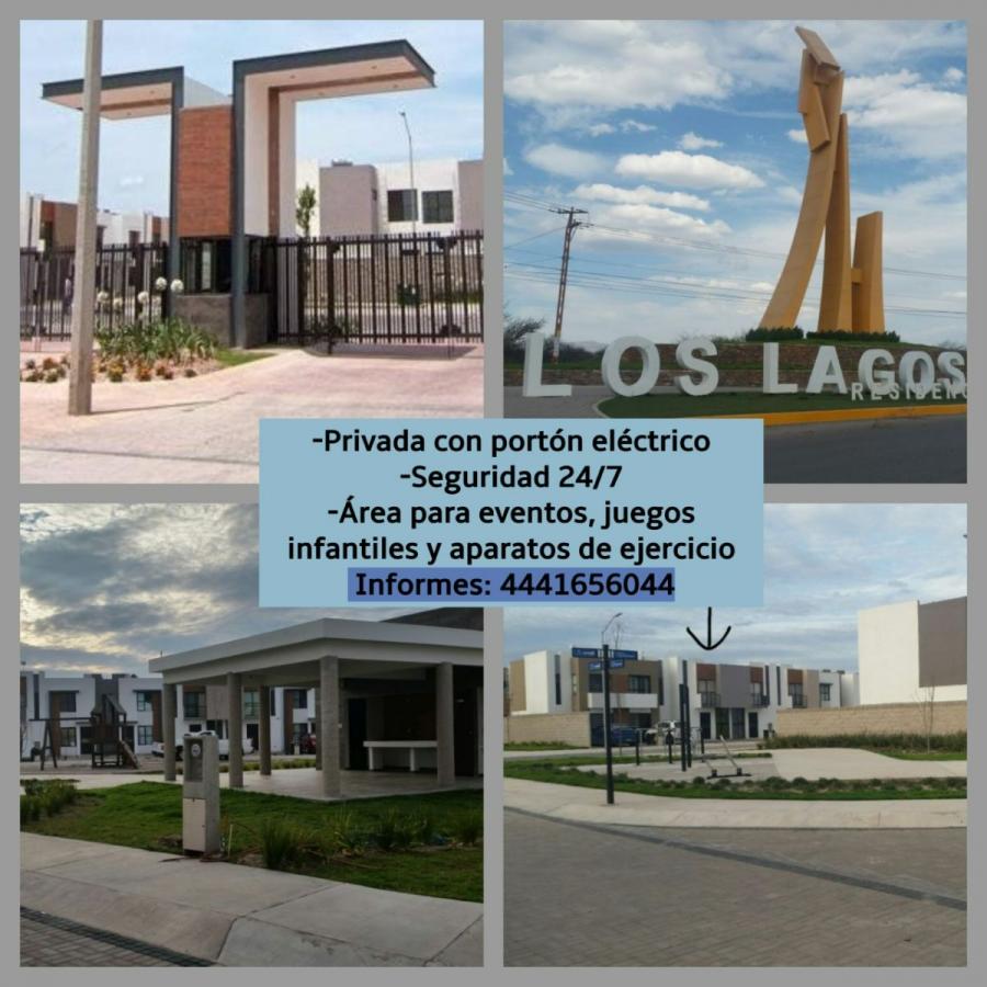 Foto Casa en Renta en Fracc. Los Lagos, San Luis Potos, San Luis Potosi - $ 6.900 - CAR304283 - BienesOnLine