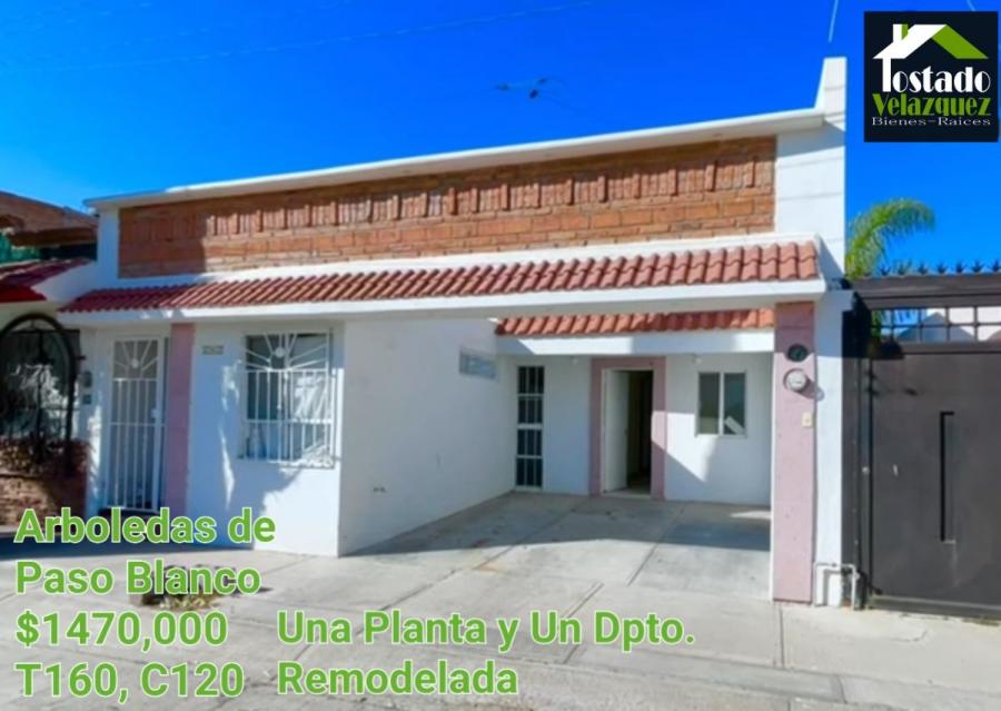Foto Casa en Venta en Arboledas de Paso Blanco, Jesus Maria, Aguascalientes - $ 1.470.000 - CAV342669 - BienesOnLine