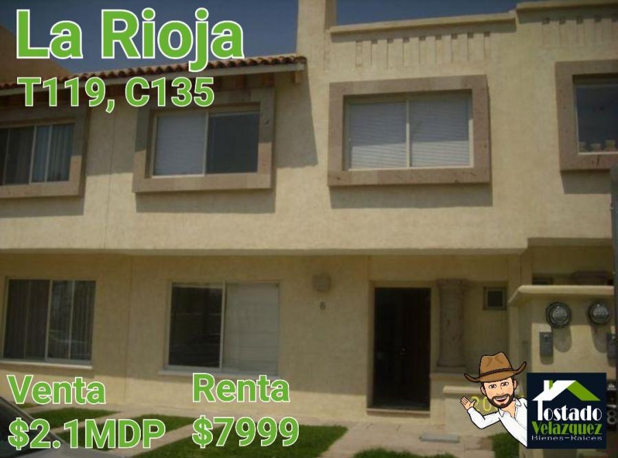 Foto Casa en Venta en La Rioja, AGUASCALIENTES, Aguascalientes - $ 2.099.000 - CAV333124 - BienesOnLine