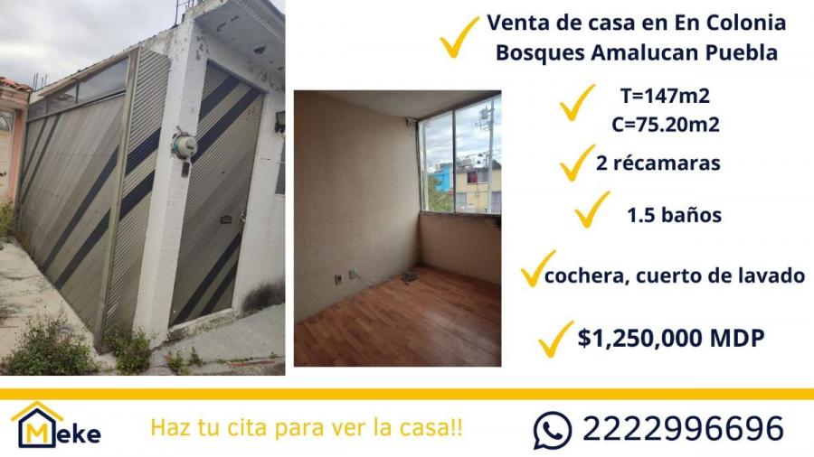 Foto Terreno en Venta en Bosques de Amalucan, Puebla, Puebla - $ 1.250.000 - TEV348431 - BienesOnLine