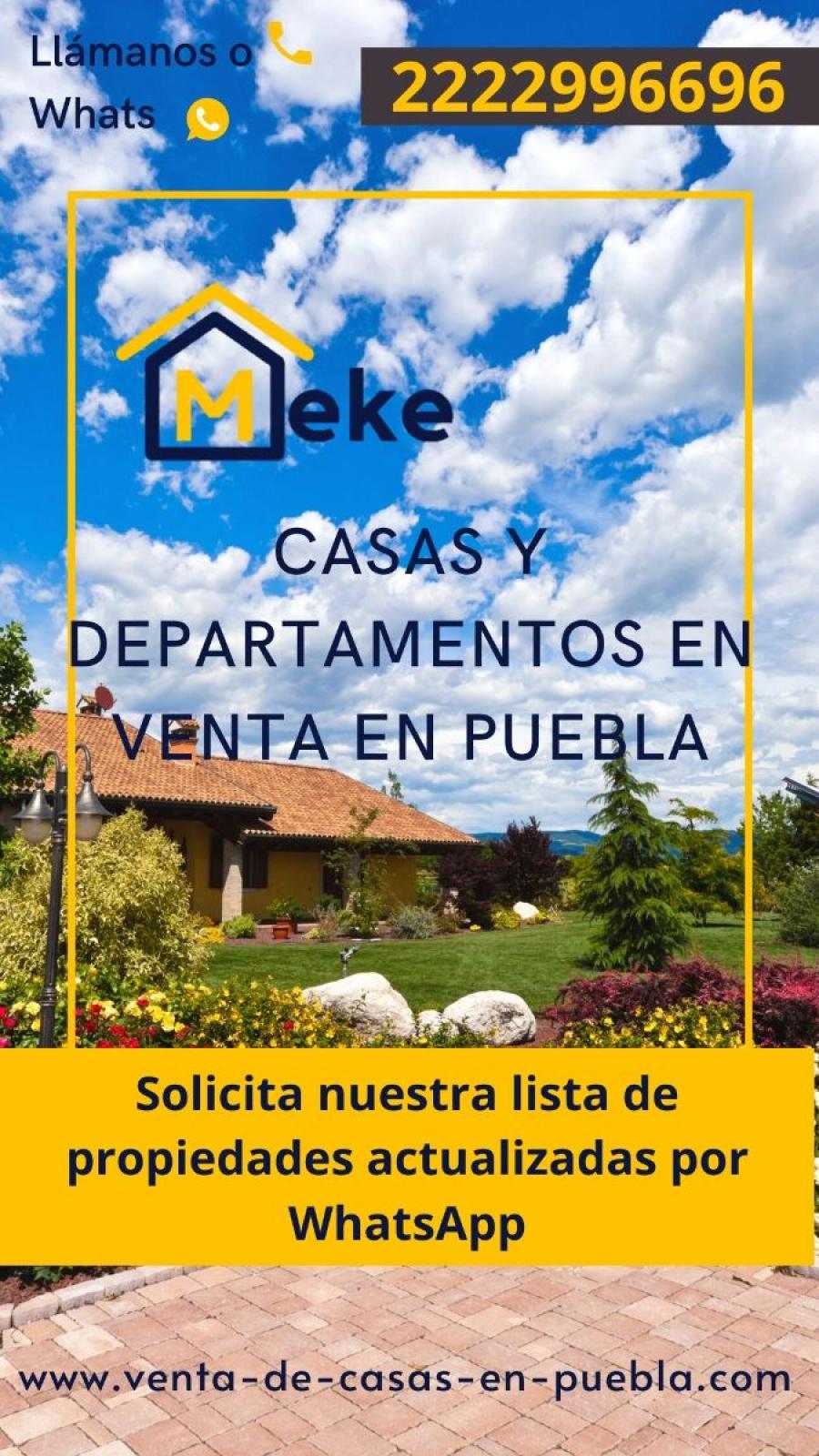 Foto Casa en Venta en san pedro cholula, Puebla, Puebla - $ 4.000.000 - CAV341296 - BienesOnLine