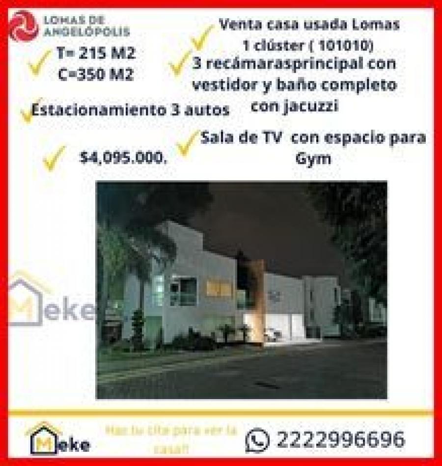 Foto Casa en Venta en lomas de angelopolis, Puebla, Puebla - $ 4.095.000 - CAV340980 - BienesOnLine