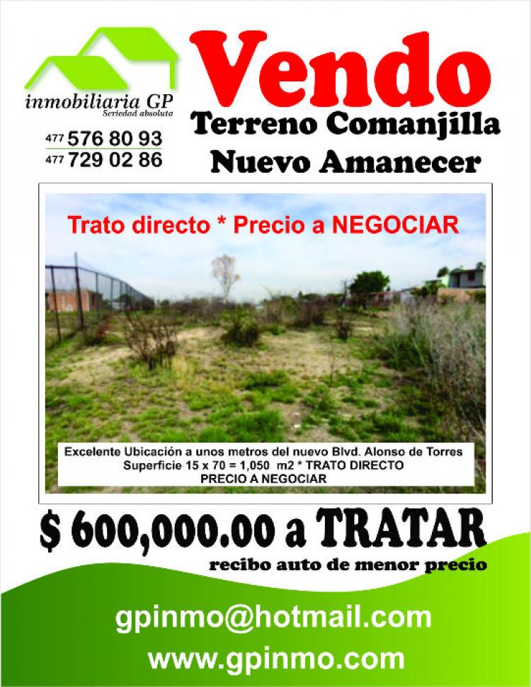 Foto Terreno en Venta en Silao, Guanajuato - $ 600.000 - TEV199277 - BienesOnLine