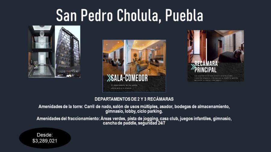 Foto Departamento en Venta en Cholula de Rivadabia, Puebla - $ 3.289.021 - DEV344284 - BienesOnLine