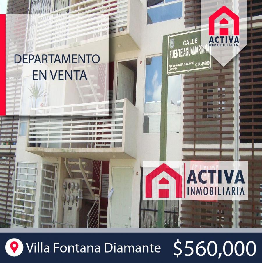 Foto Departamento en Venta en VILLA FONTANA DIAMANTE, Zapopan, Jalisco - $ 560.000 - DEV349435 - BienesOnLine