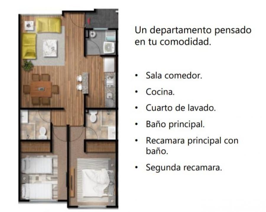 Foto Departamento en Venta en hogares, Atizapan de Zaragoza, Mexico - $ 1.350.000 - DEV328942 - BienesOnLine