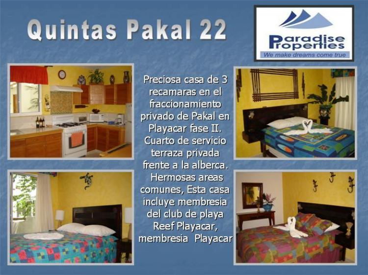 Foto Casa en Venta en Playacar, Playa del Carmen, Quintana Roo - U$D 270.000 - CAV7111 - BienesOnLine
