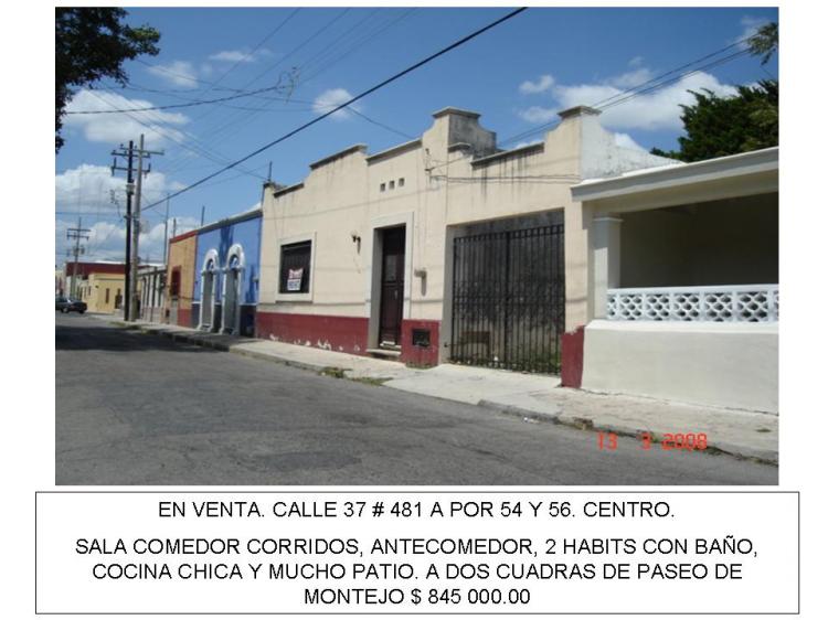 Foto Casa en Venta en CENTRO, Mrida, Yucatan - $ 845.000 - CAV3500 - BienesOnLine