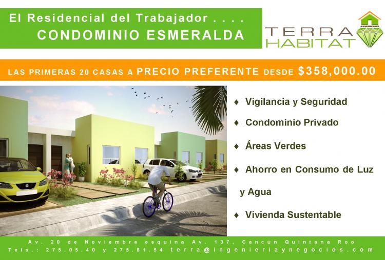 Foto Casa en Venta en Cancn, Quintana Roo - $ 358.000 - CAV40739 - BienesOnLine