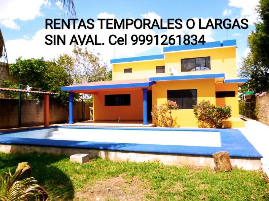 Foto Casa en Renta en Cholul, Mérida, Yucatan - $ 25.000 - CAR350716 - BienesOnLine
