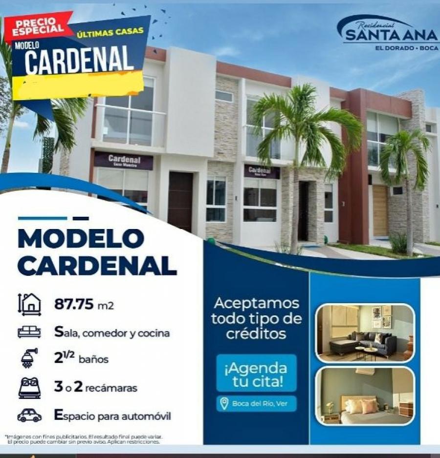 Foto Casa en Venta en Santana, Boca del Ro, Veracruz - $ 1.168.500 - CAV344467 - BienesOnLine