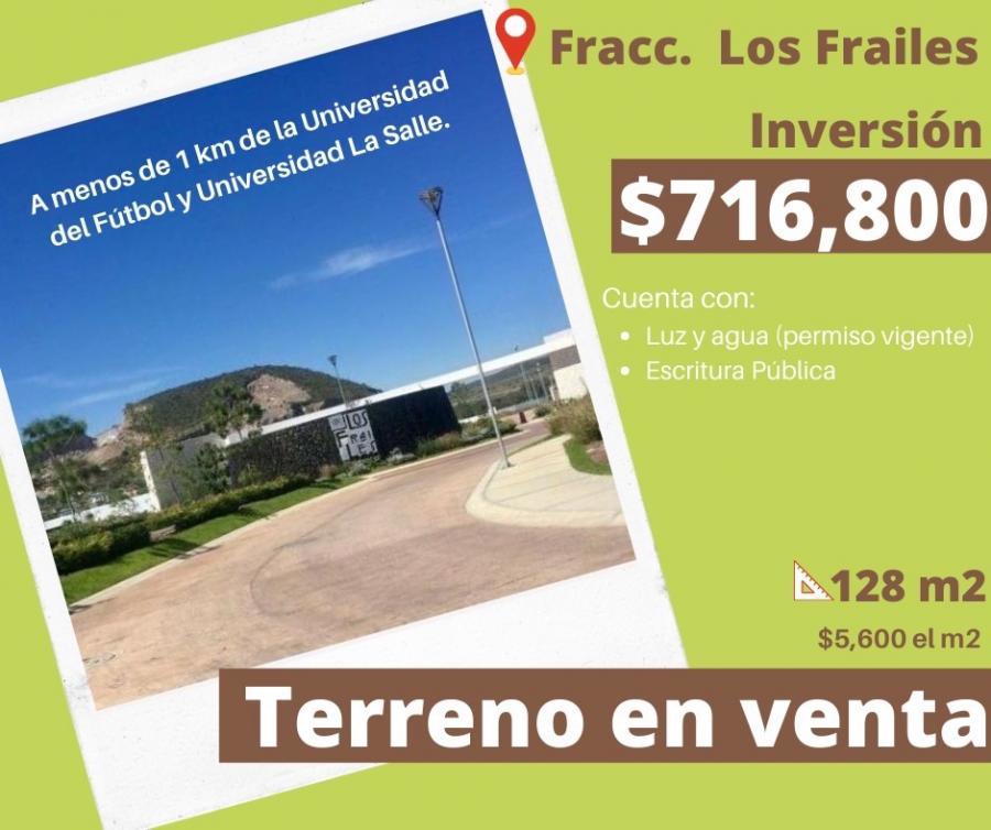Foto Terreno en Venta en Los Frailes, Pachuca de Soto, Hidalgo - $ 716.800 - TEV347280 - BienesOnLine