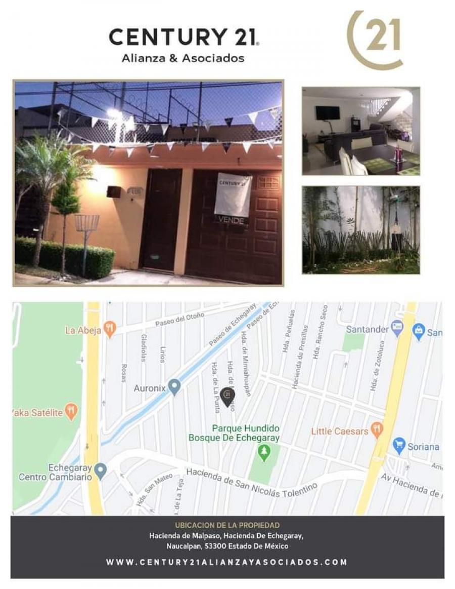 Foto Casa en Venta en Echegaray, Naucalpan de Jurez, Mexico - $ 5.400.000 - CAV281499 - BienesOnLine